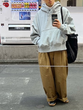 「NIKE(ナイキ)のアイテム(トップス)」を使った、DAさん(メンズ・170cm・40代)の春コーディネート