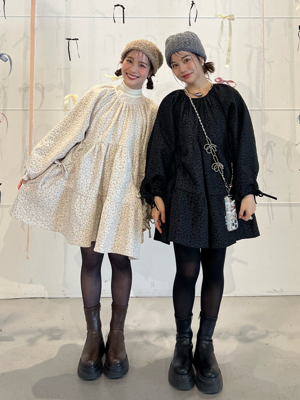 安中亜美さんの「flower mood top（jumelle）」を使ったコーディネートの1枚目の写真