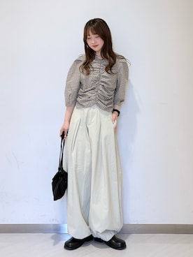 さやかさん(レディース・152cm)の春コーディネート