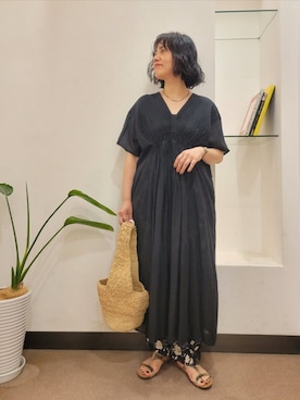 浪口 絵美さん(レディース・164cm)の夏コーディネート