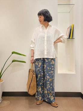浪口 絵美さん(レディース・164cm)の春コーディネート