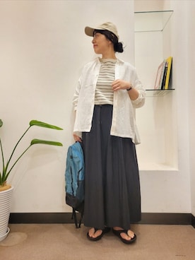 浪口 絵美さん(レディース・164cm)の春コーディネート