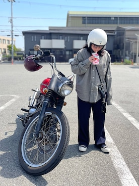 KANさん(レディース・156cm)の春コーディネート