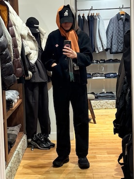 「URBAN RESEARCH DOORS(アーバンリサーチドアーズ)のアイテム(マフラー)」を使った、obaさん(メンズ・177cm)の秋コーディネート