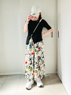 「adidas(アディダス)のアイテム」を使った、❁⃘asa❁⃘さん(レディース・150cm)の春コーディネート