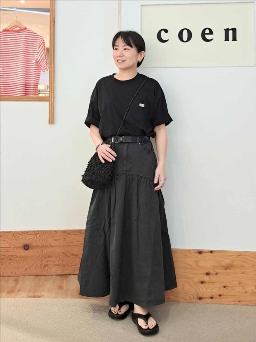 coenなるせさんの「SMITH’S（スミス）別注シンプルポケットTシャツ（SMITH'S）」を使ったコーディネートの1枚目の写真