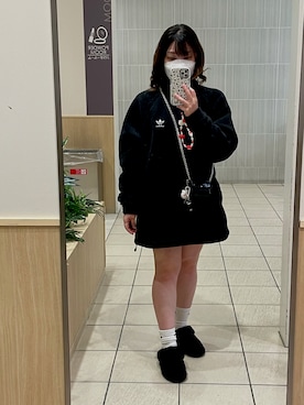 「NIKE(ナイキ)のアイテム(ソックス/靴下)」を使った、cottoncandy🌨さん(レディース・147cm)の秋コーディネート