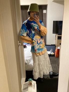 朧気ながらなっつさんのコーディネート