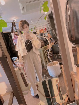 「NIKE(ナイキ)のアイテム(バッグ)」を使った、honokaさん(レディース・148cm)の春コーディネート