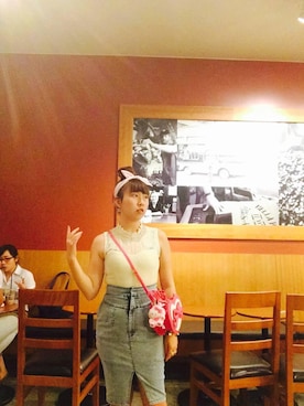 韋耀婷Pinky小兔喵さんの（NO）を使ったコーディネート