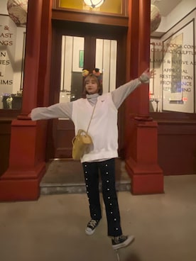 「NIKE(ナイキ)のアイテム(ベスト)」を使った、mimiさん(レディース・154cm)の夏コーディネート