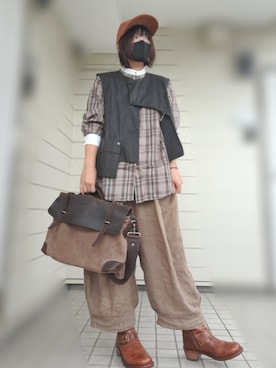 nyaopandaさんさんの（no brand | ノーブランド）を使ったコーディネート