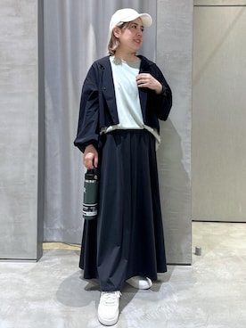 「NIKE(ナイキ)のアイテム(キャップ)」を使った、ABECHIさん(レディース・152cm・30代)の夏コーディネート