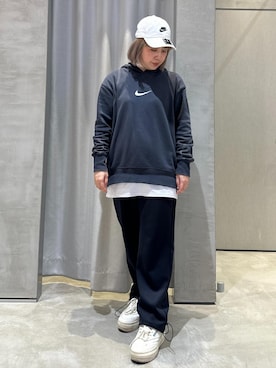 「NIKE(ナイキ)のアイテム(キャップ)」を使った、ABECHIさん(レディース・152cm・30代)の春コーディネート
