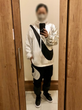 「NIKE(ナイキ)のアイテム(その他アウター)」を使った、DODOさん(レディース・159cm)の秋コーディネート