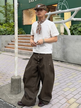 らいどさん(メンズ・165cm)の夏コーディネート