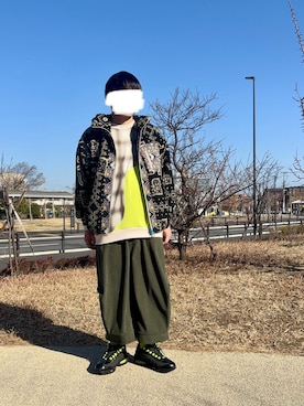 「NIKE(ナイキ)のアイテム(スニーカー)」を使った、ありさん(メンズ・170cm・40代)の冬コーディネート
