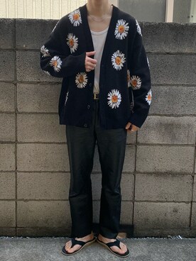 「schott(ショット)のアイテム(パンツ)」を使った、のえるさん(メンズ・180cm)の春コーディネート