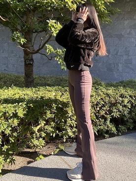 「NIKE(ナイキ)のアイテム(その他アウター)」を使った、sana.nさん(レディース・162cm)の冬コーディネート
