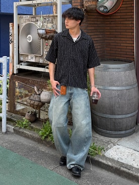 中村瑞輝(みずきち)さん(メンズ・176cm)の春コーディネート