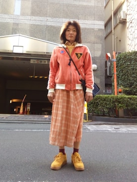 「NIKE(ナイキ)のアイテム(スニーカー)」を使った、🤕さん(レディース・164cm・30代)の春コーディネート