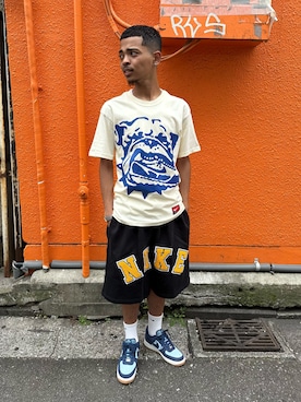 「NIKE(ナイキ)のアイテム(ソックス/靴下)」を使った、Nike Yokohama Vivreさん(メンズ・175cm)の春コーディネート