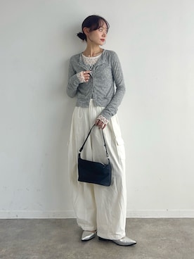 「HEILIS(ヘイリス)のアイテム」を使った、UMIさん(レディース・165cm)の春コーディネート