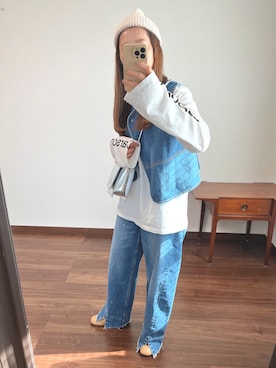 nanさん(レディース・155cm)の冬コーディネート