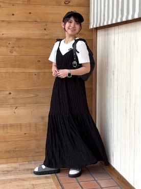「NIKE(ナイキ)のアイテム(Tシャツ/カットソー)」を使った、B:MING by BEAMS WOMENさん(レディース・148cm)の冬コーディネート