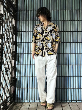 KEITA(ΦωΦ)さん(メンズ・182cm)の夏コーディネート