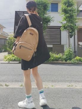 RIyO.さんの「【newhattan】  ニューハッタン キャップ STONE WASHED TWILL CAP（newhattan | ニューハッタン）」を使ったコーディネート