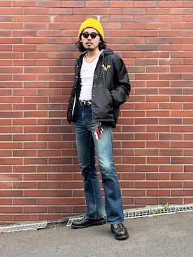 「NIKE(ナイキ)のアイテム(ソックス/靴下)」を使った、YUTA KABURAGI さん(メンズ・175cm)の秋コーディネート