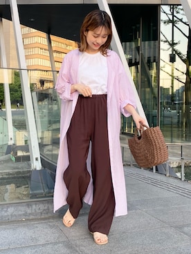 anzuさん(レディース・158cm)の春コーディネート