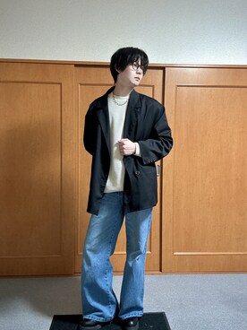 いのこさん(メンズ・174cm)の冬コーディネート