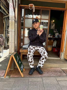 「NIKE(ナイキ)のアイテム(帽子)」を使った、YuUTaさん(メンズ・178cm)の春コーディネート