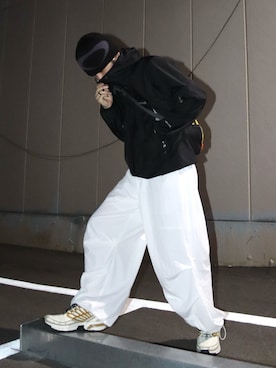「NIKE(ナイキ)のアイテム(バッグ)」を使った、renさん(メンズ・167cm)の秋コーディネート