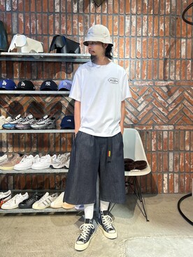 「SILAS(サイラス)のアイテム」を使った、yo4hito0911さん(メンズ・174cm)の夏コーディネート