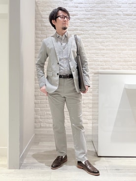 片山さん(メンズ・165cm)の春コーディネート