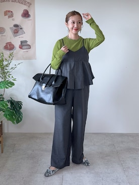 memeさん(レディース・158cm)の冬コーディネート
