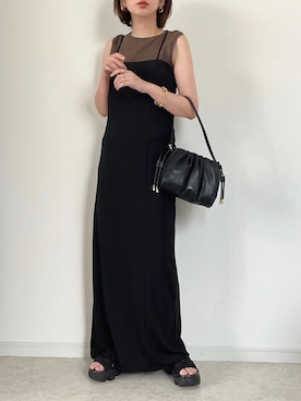 「NIKE(ナイキ)のアイテム」を使った、maiko さん(レディース・159cm)の夏コーディネート