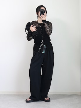 「OOFOS(ウーフォス)のアイテム」を使った、ゆ ず も も .さん(レディース・160cm)の春コーディネート