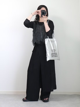 「OOFOS(ウーフォス)のアイテム」を使った、ゆ ず も も .さん(レディース・160cm)の春コーディネート