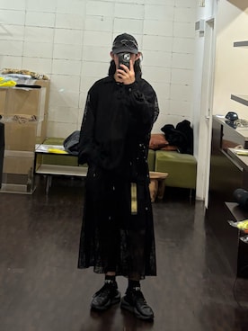 「Y-3(ワイスリー)のアイテム(スニーカー)」を使った、kokoro2006さん(メンズ・165cm)の冬コーディネート