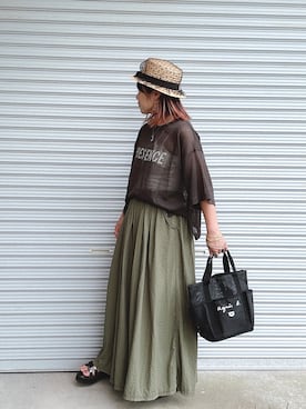 ♡、。・S♡、。・:*:・さん(レディース・159cm)の夏コーディネート