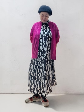 「NIKE(ナイキ)のアイテム(スニーカー)」を使った、未央 さん(レディース・170cm)の春コーディネート