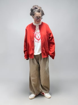 「NIKE(ナイキ)のアイテム(スニーカー)」を使った、未央 さん(レディース・170cm)の春コーディネート