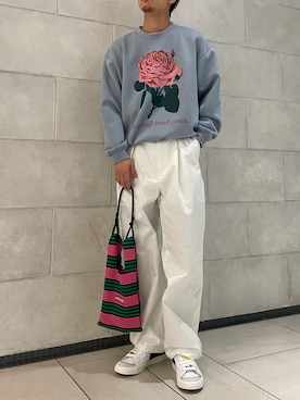 「リラックススタイル、春」｜tさん（メンズ・176cm）の春コーディネート