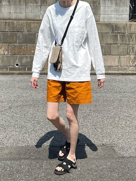 「NIKE(ナイキ)のアイテム(ショルダーバッグ)」を使った、921300さん(レディース・180cm)の春コーディネート