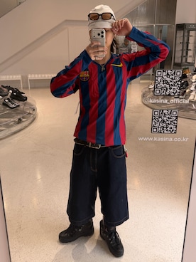 「NIKE(ナイキ)のアイテム(トップス)」を使った、riku226さん(メンズ・168cm)の春コーディネート