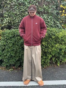 「NIKE(ナイキ)のアイテム(ジャケット/アウター)」を使った、Z(ゼット) さん(メンズ・182cm・20代)の冬コーディネート